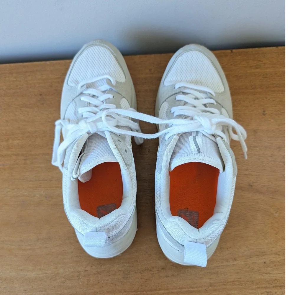 Veja‎ Venturi White Pierre Suede Sneakers Mens 10.5